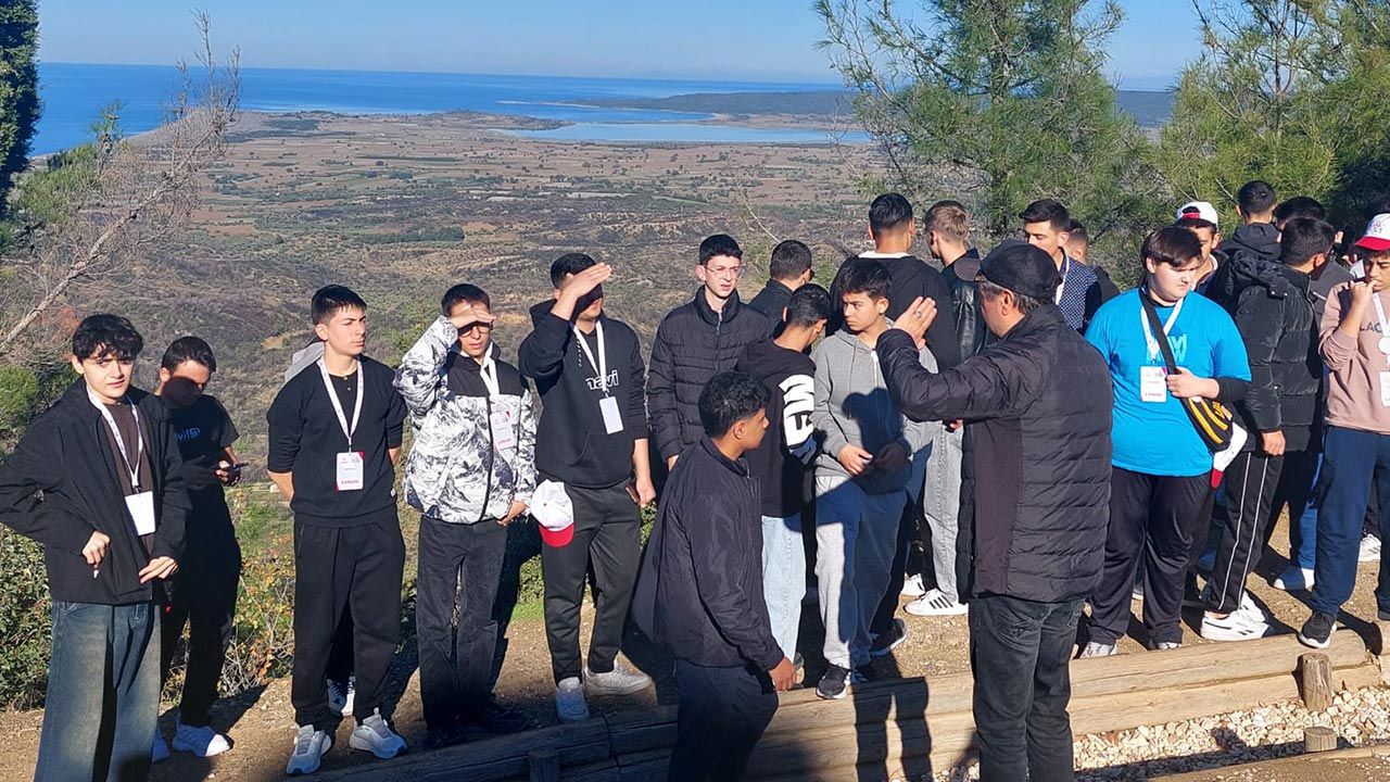 Çankırılı Gençler Çanakkale Ruhunu Yerinde Hissetti