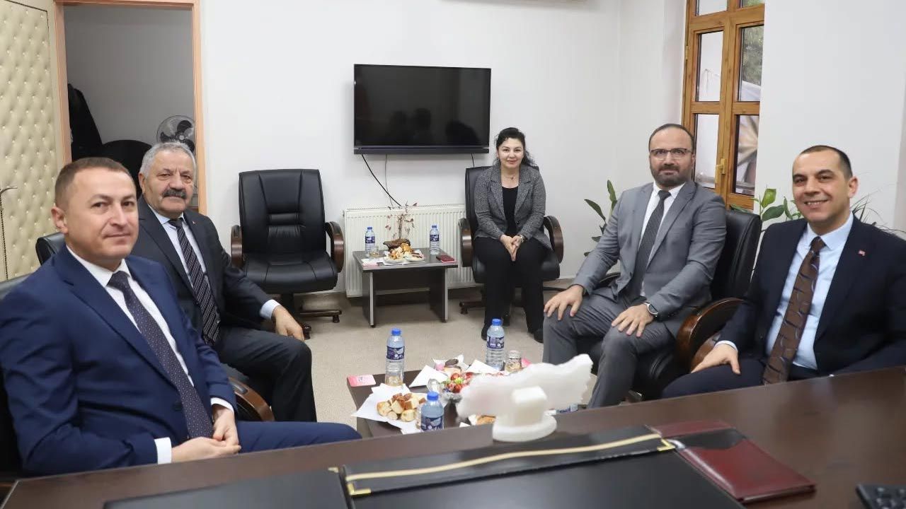 Çankırı Valisi Taşolar’dan PTT Başmüdürü’ne Ziyaret
