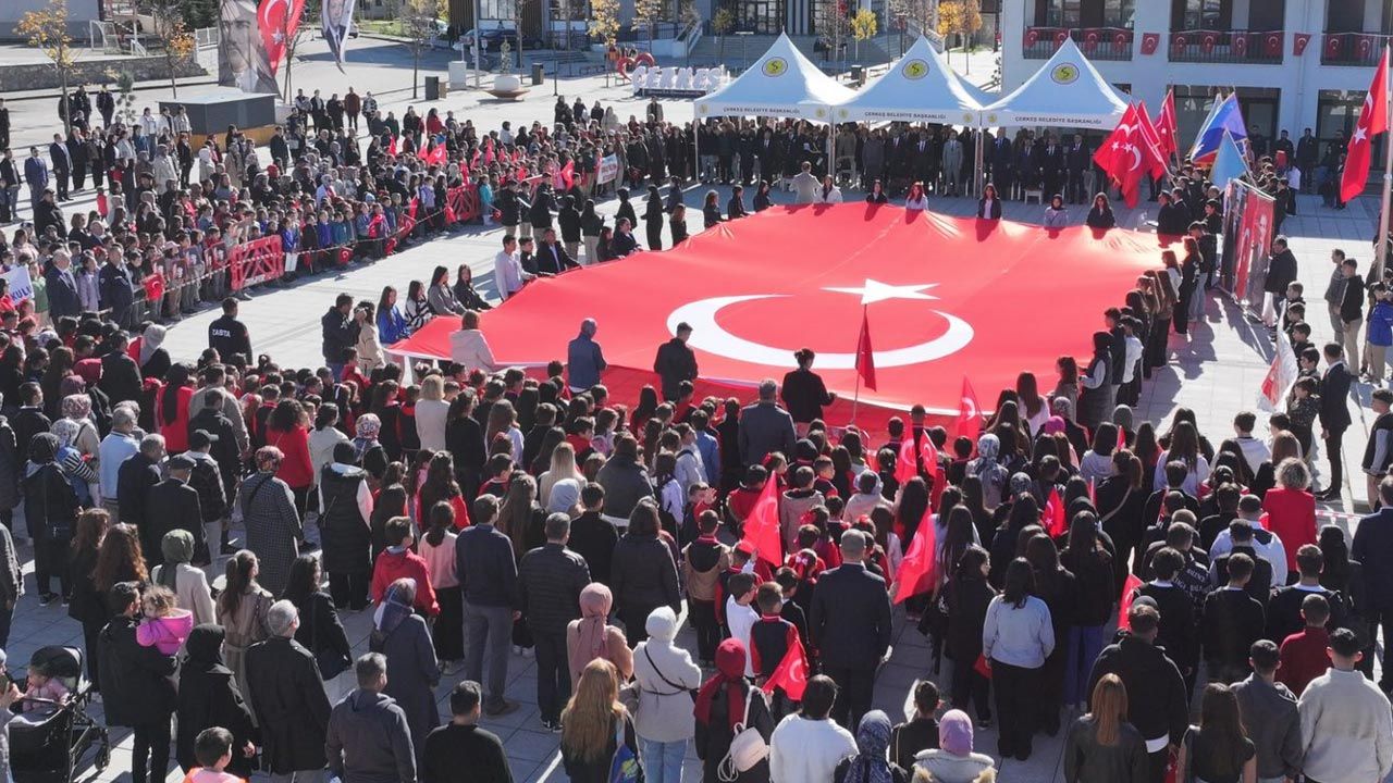 Çerkeş’te Cumhuriyet Bayramı Coşkusu