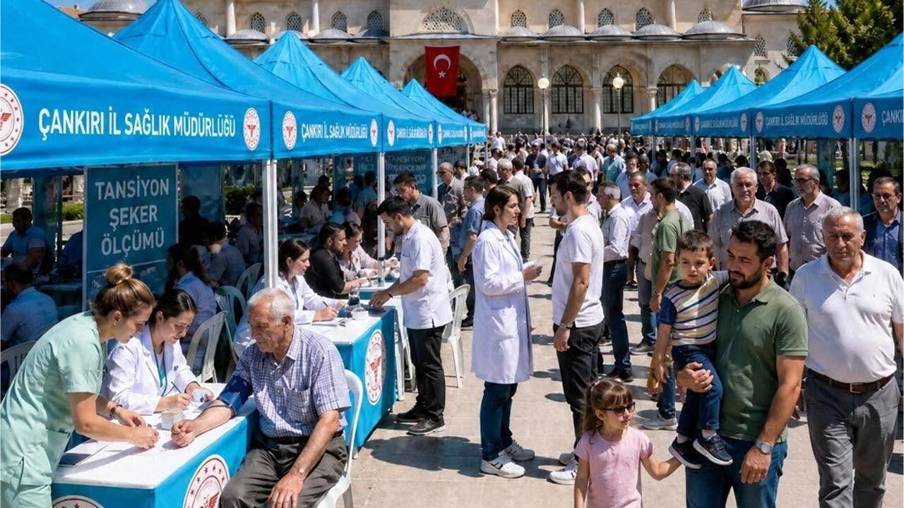 Çankırı’da her cuma camilerde sağlık noktaları kurulacak