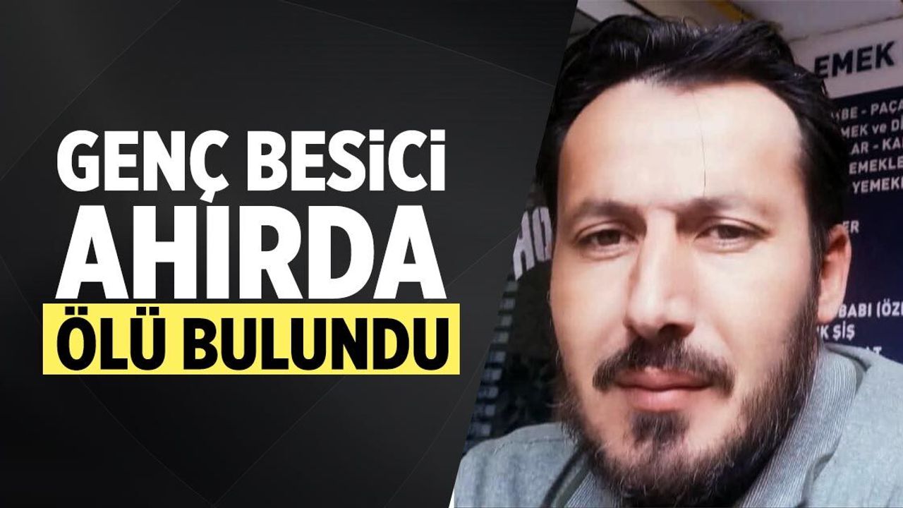 Şabanözü'nde ahırda ölü bulundu
