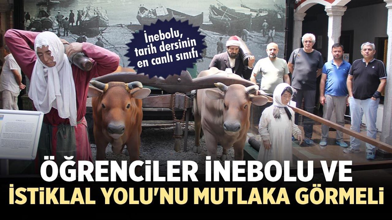 Şeker: "İnebolu ve İstiklal Yolu'nu görmeden Milli Mücadele tam anlaşılamaz"