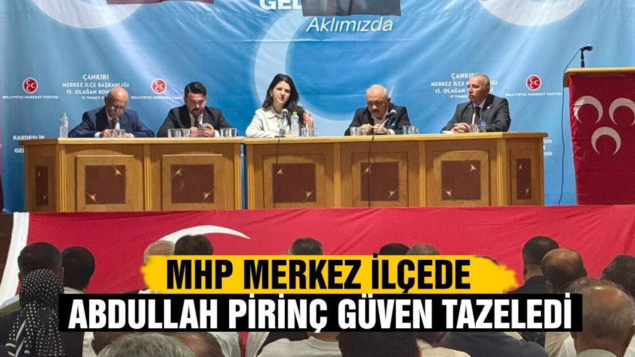 MHP Merkez İlçede Pirinç güven tazeledi