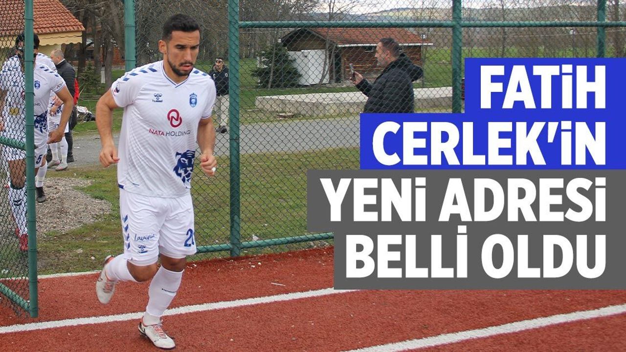 Fatih Cerlek'in yeni adresi Darıca Gençlerbirliği oldu