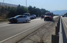 Çankırı’da otomobil bariyerlere çarptı: 2 Yaralı