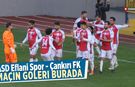 Eflani Spor - Çankırı FK maçın golleri burada