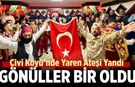 Çivi Köyü’nde Yaren Ateşi Yandı, Gönüller Bir Oldu