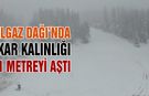 Ilgaz Dağı’nda Kar Kalınlığı 1 metreyi aştı