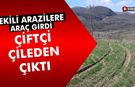 Çiftçiden elektrik dağıtım firmasının yol açtığı tarla zararına tepki