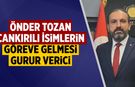 ÇANDEF Başkanı Tozan: Çankırılı isimlerin göreve gelmesi gurur verici