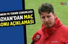 Çankırı FK teknik sorumlusu Özhan’dan maç sonu açıklaması