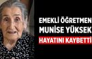 Çankırı’nın Emekli Öğretmeni Munise Yüksek Vefat Etti