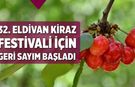 32. Eldivan Kiraz Festival için geri sayım başladı
