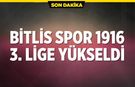 Nefes kesen maçta Bitlis Spor 1916 3. lige yükseldi