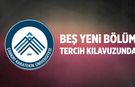 Çankırı Karatekin Üniversitesinin 5 yeni bölümü tercih kılavuzunda