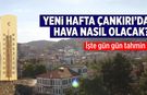 Çankırı’da sıcak hafta: Termometreler 35 dereceyi görecek!