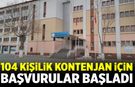 Çankırı’da 104 kişilik kontenjan için başvurular başladı!