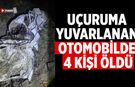 Çankırı’da feci kaza! Uçuruma yuvarlanan otomobilde 4 kişi öldü