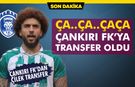 Çankırı FK’dan ezber bozan transfer! Çaça artık Çankırı FK’nın kozu