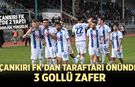 Çankırı FK’dan taraftarı önünde 3 gollü zafer