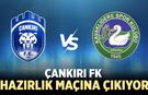 Çankırı FK hazırlık maçına çıkıyor