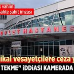 Çankırı Devlet Hastanesinde sendikal vesayet yöneticilerine maaş kesme cezası talebi!