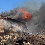 Çankırı’da köy evi alevlere teslim