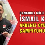 Çankırılı milli sporcu İsmail Keleş, Akdeniz Oyunları şampiyonu oldu