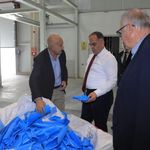 Vali Çakırtaş Yakınkent OSB’de sanayi tesislerini ziyaret etti.