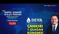 DEVA PARTİSİ ÇANKIRI 1. OLAĞAN KONGRESİ