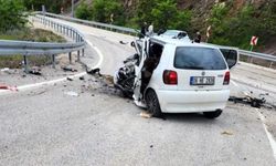 Çerkeş Tüneli çıkışında feci kaza: 3 ölü, 4 yaralı