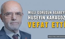 21. Dönem Çankırı Milletvekili Hüseyin Karagöz vefat etti!