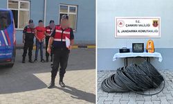 Çankırı Ilgaz’da kablo hırsızı yakalandı