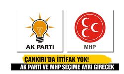 AK Parti ve MHP’de Çankırı’da ittifak yok!