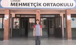 Çankırılı öğrenci Bursluluk Sınavı'nda Türkiye birincisi oldu!