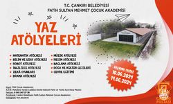 Çankırı'da yaz atölyeleri başlıyor