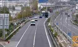 Çankırı'da bayram dönüşü trafiği sürüyor