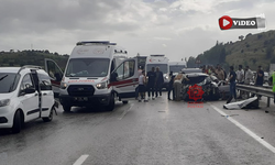 Çankırı Ankara karayolunda zincirleme trafik kazası! Çok sayıda yaralı var