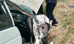 Çankırı'da otomobil şarampole devrildi: 2 yaralı
