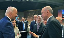 Cumhurbaşkanı Erdoğan, NATO Zirvesi’nde Biden ile sohbet etti