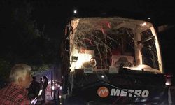 Metro Turizm otobüsü tıra arkadan çarptı, şoförün uyuduğu iddia edildi