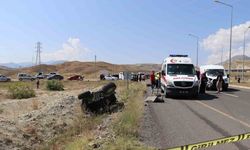 Erzurum’un Oltu ilçesinde feci trafik kazası