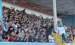 Çankırı’da futbol seyircisi tribünleri doldurdu