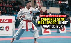 Çankırılı genç milli sporcu umut vaat ediyor