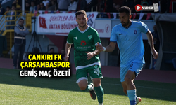 Çankırı Futbol Kulübü ve Çarşambaspor geniş maç özeti