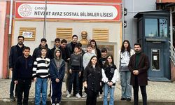 Yapraklı Ortaokulu öğrencileri liseleri ziyaret etti