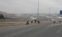 Çankırı’da emekçi kadınların soğuk havada zorlu mesaisi