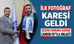 Çankırı FK'nın anlaştığı Sertaç Gezer'den ilk fotoğraf karesi geldi