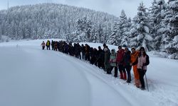 Kırıkkaleli 38 dağcı Ilgaz Dağı’na tırmandı