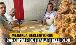 Çankırı'da pide fiyatları belli oldu